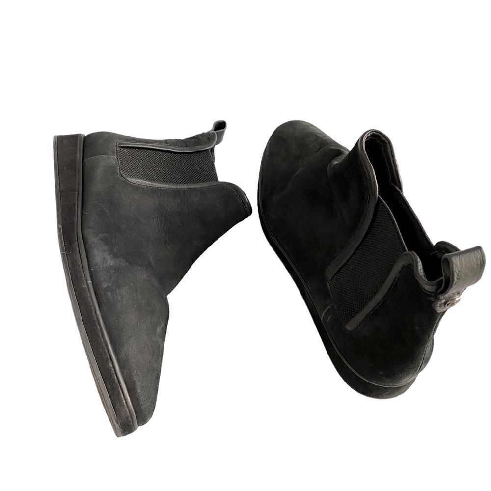 Nurture Cadell Black Suede Booties Size 7.5 M